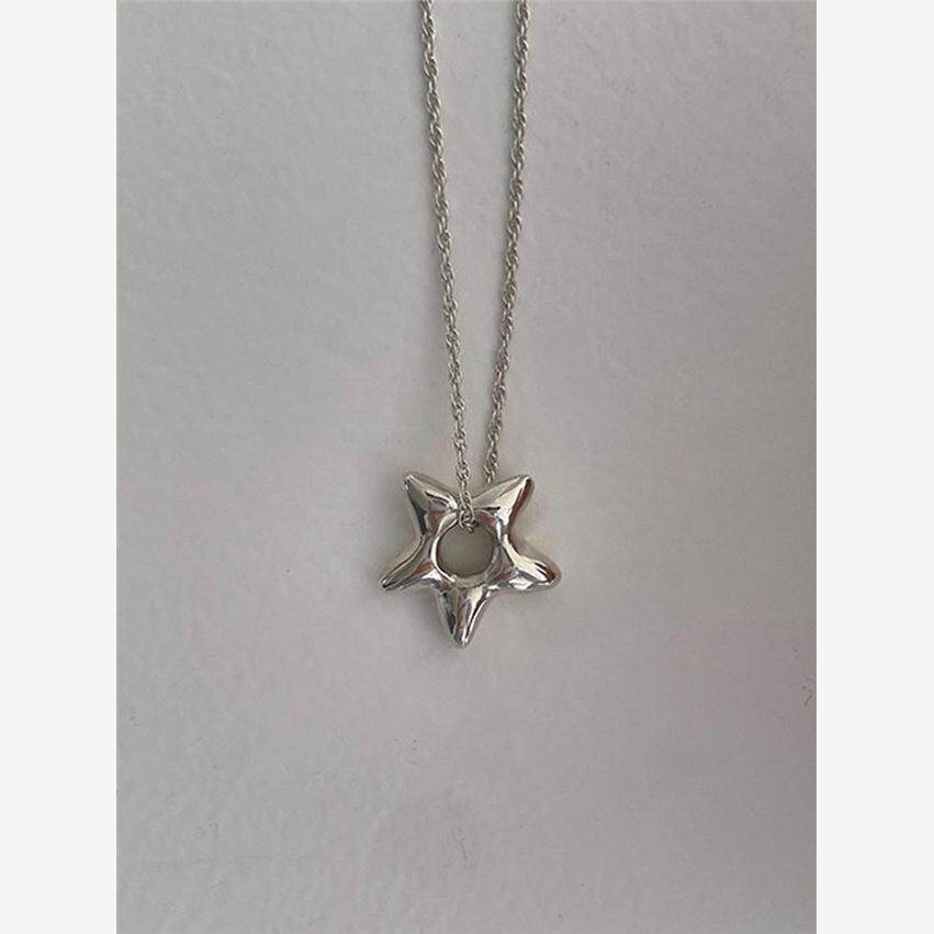 自制韩国 fillette starfish earring 海星项链锁骨链ins质感