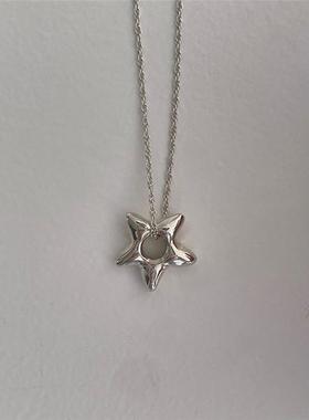自制韩国 fillette starfish earring 海星项链锁骨链ins质感