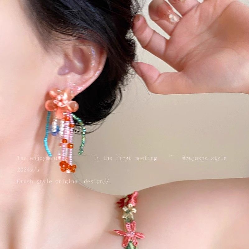 小众耳环适合方圆脸的耳饰