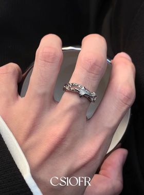 冷门暗黑系戒指月光星芒