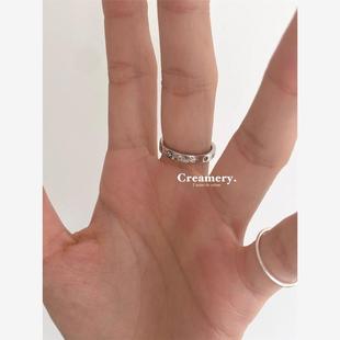 Creamery | 这次一定要入的八芒星戒指 小众个性ins风镶钻很闪耀