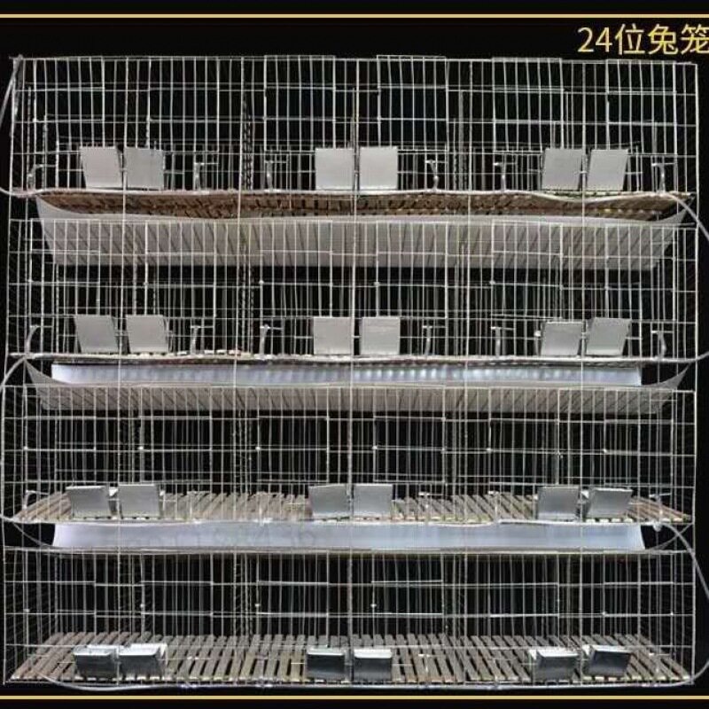 兔笼子超大家用加粗12位24位商品笼特子母下沉式产箱种兔舍养殖笼