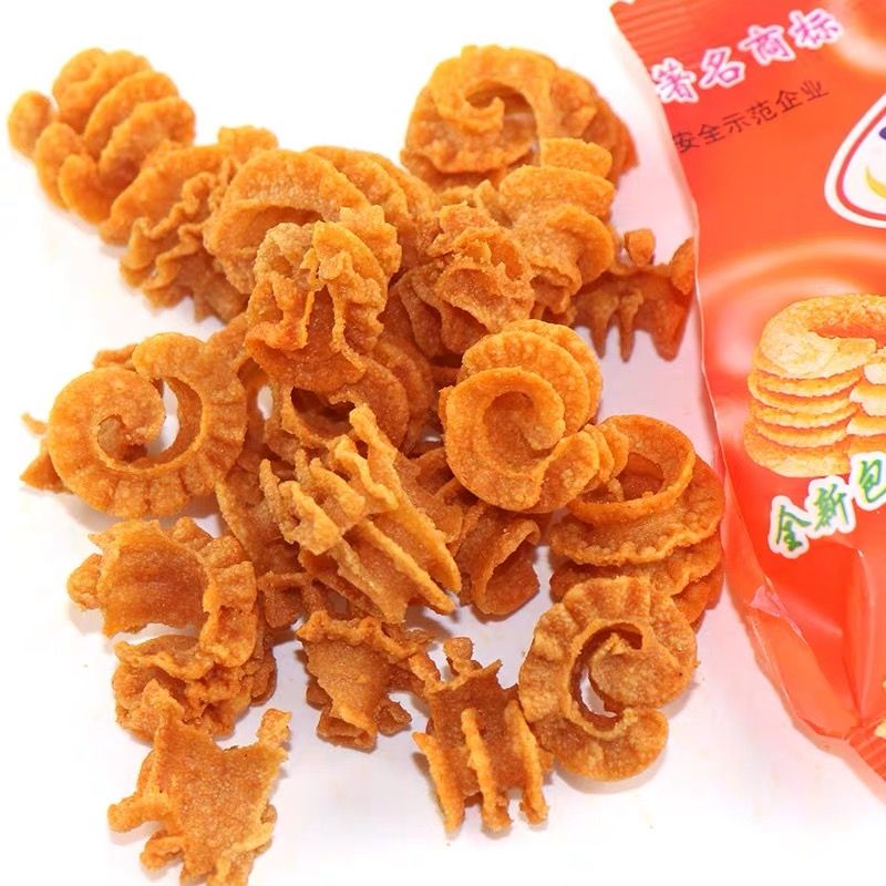 狗牙儿比萨卷锅巴披萨卷20g/包网红休闲膨化零食童年怀旧小吃