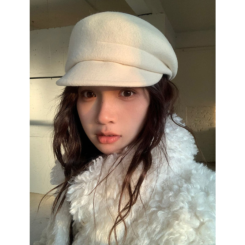 CKZUI贝雷帽出游优雅女春秋冬