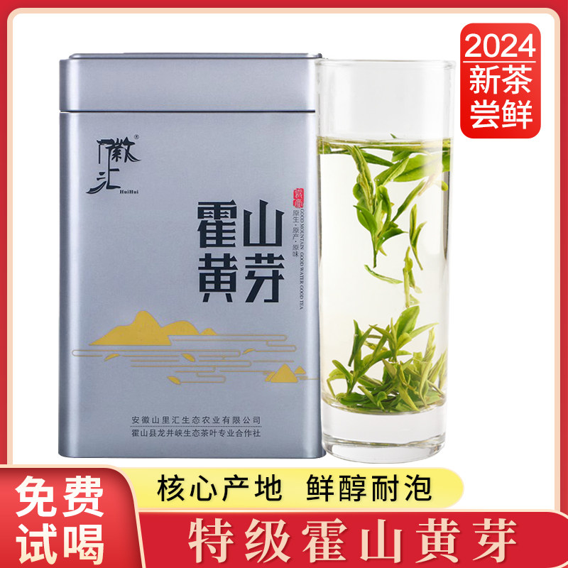 安徽霍山特级黄芽2025黄小茶新茶霍山黄牙干烘茶大叶茶叶礼盒装