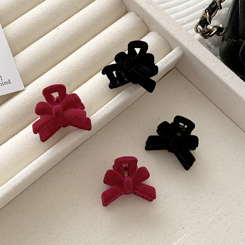 新年发饰成人蝴蝶结小抓夹