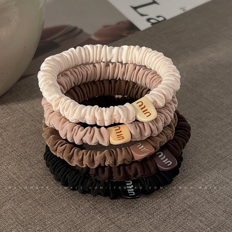 高弹力耐用小肠发圈2025新年简约时尚不伤发发绳高级感头绳绑头发,饰品/流行首饰/时尚饰品新,发饰,淘宝优惠券,粉丝福利购,淘宝优惠卷