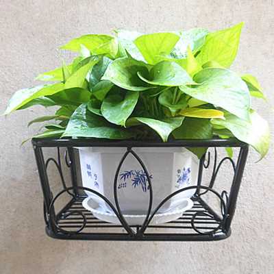 壁挂式花架 挂壁挂墙上 墙壁墙面花盆架子 吊兰绿萝花篮架