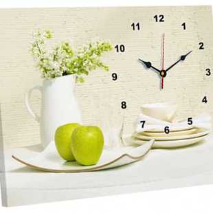 现代简约客厅餐厅表装 饰画免打孔电表箱挂画创意钟表卧室壁画挂钟