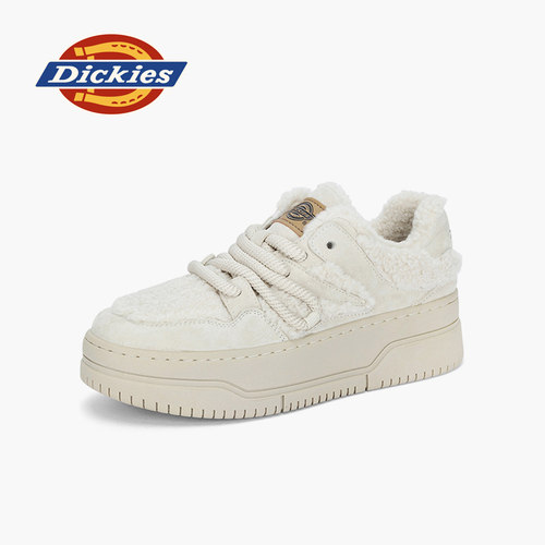 Dickies棉鞋女鞋厚底增高雪地靴
