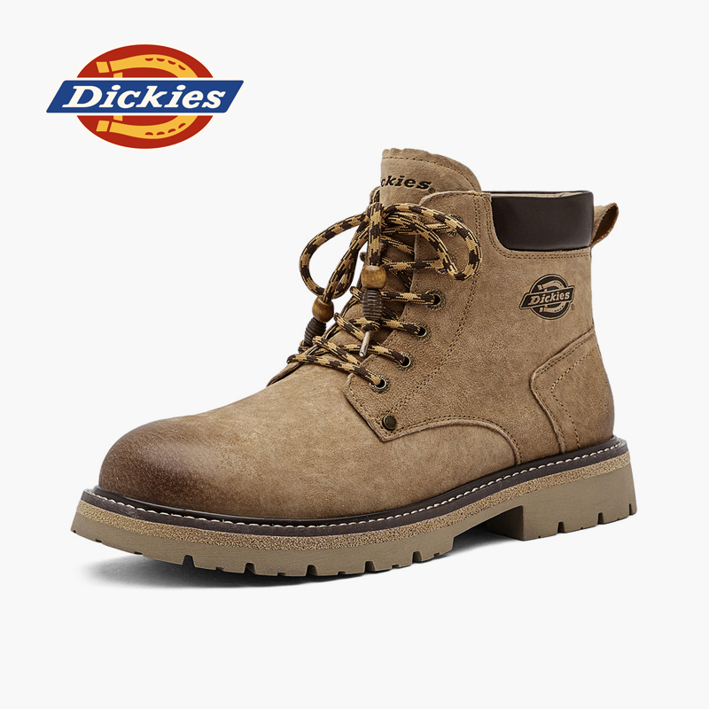 Dickies马丁靴男鞋美式复古厚底
