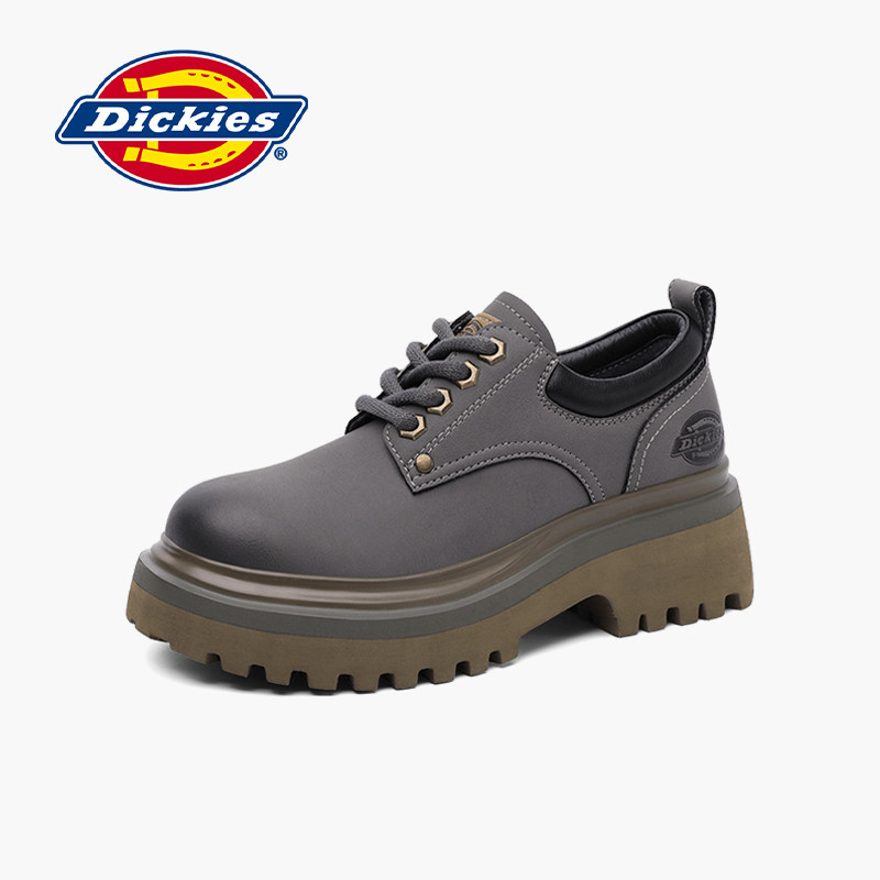 Dickies小皮鞋厚底增高玛丽珍鞋