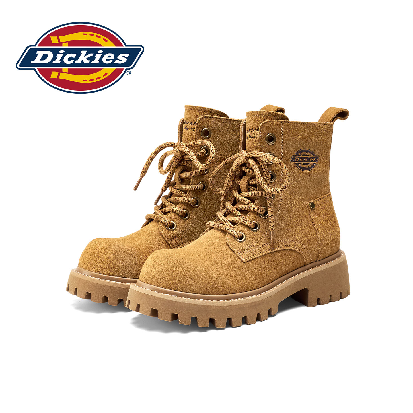 Dickies踢不烂大黄靴女真皮超火图片