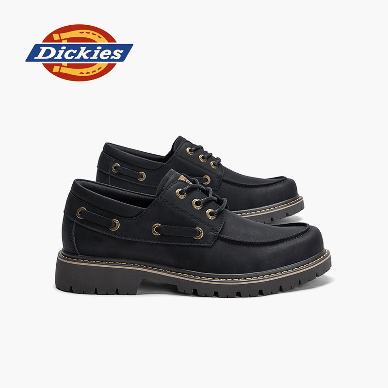 Dickies休闲皮鞋男士英伦德比鞋
