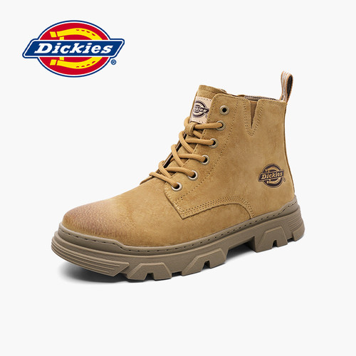 Dickies马丁靴男短靴厚底皮靴