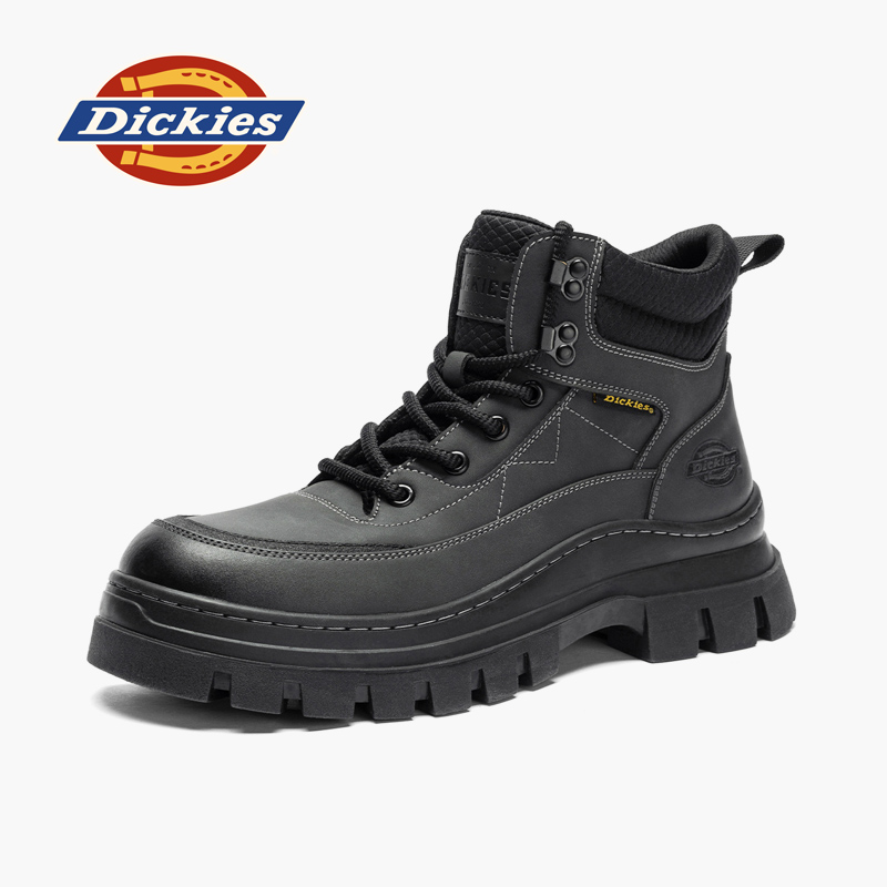 Dickies马丁靴男户外防滑工装靴