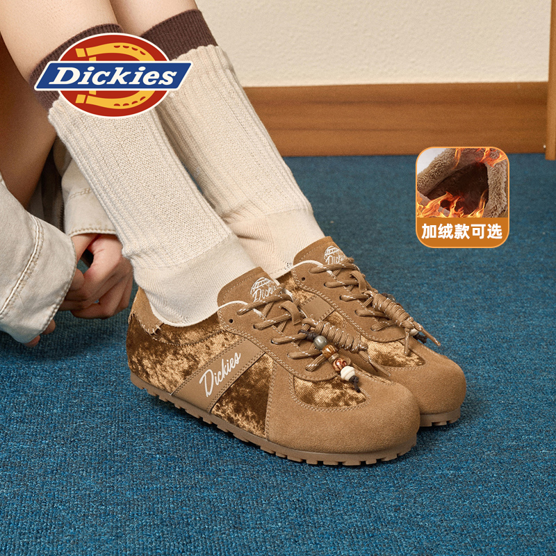 Dickies女鞋加绒德训鞋休闲鞋子