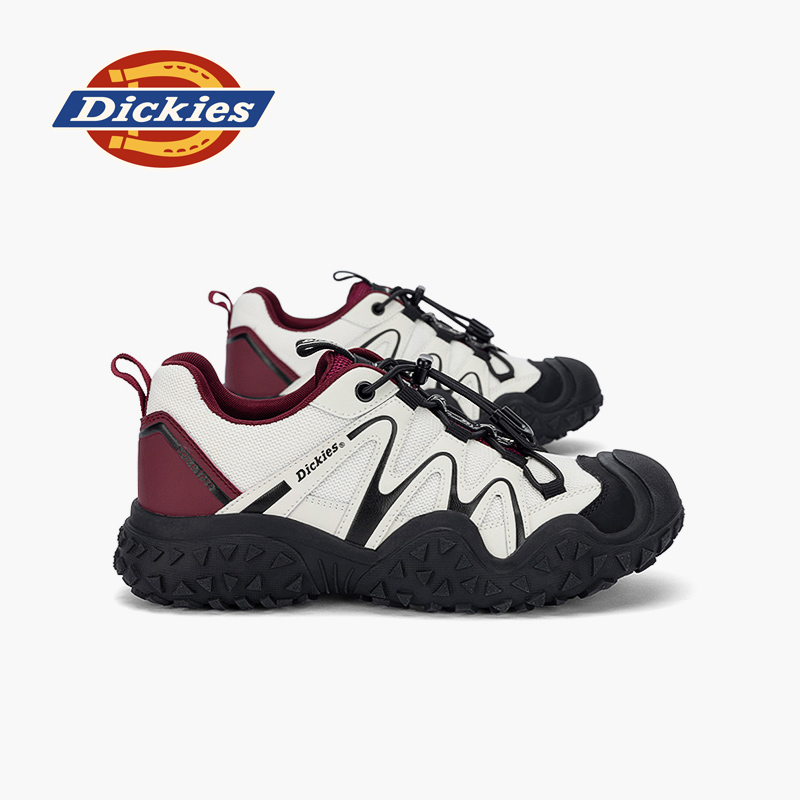 Dickies丑萌登山鞋女2025新款夏季女鞋老爹鞋防踢透气运动休闲鞋