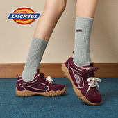 丑萌登山鞋 2025新款 秋冬户外徒步休闲鞋 Dickies女鞋 防滑加绒鞋 子