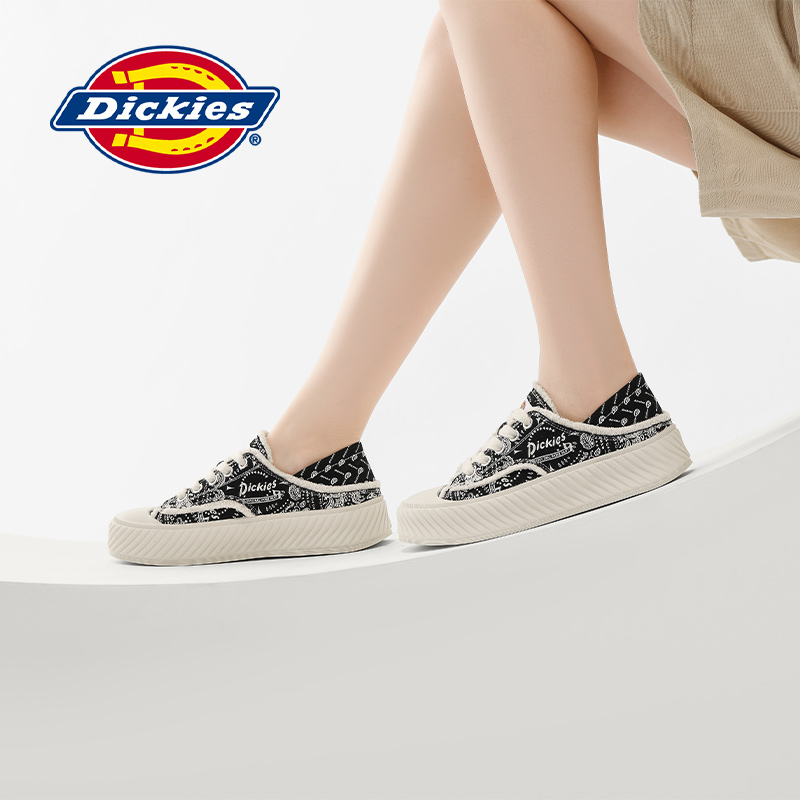 Dickies休闲鞋女帆布鞋一鞋两穿