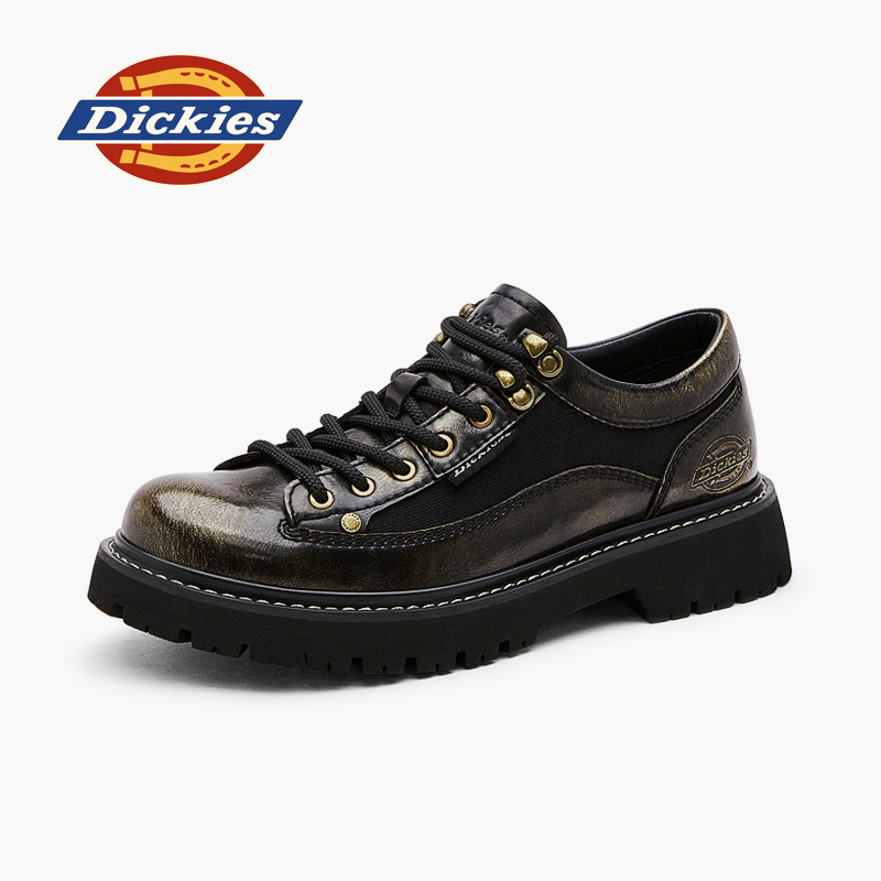 Dickies男鞋休闲皮鞋增高大头鞋