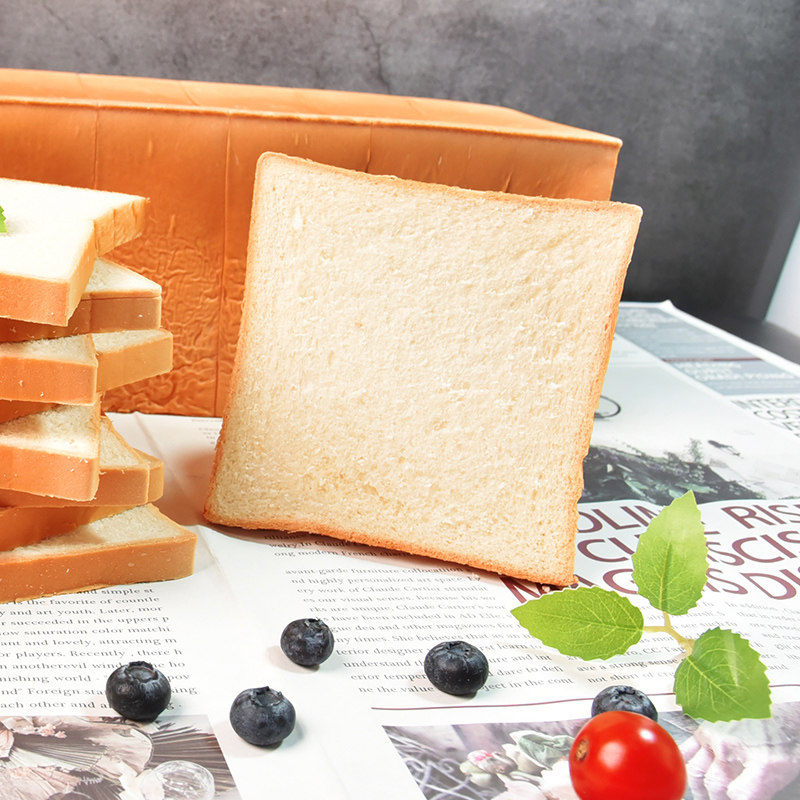 三明治原味吐司材料商用全麦面包厚切片早餐专用方包土司