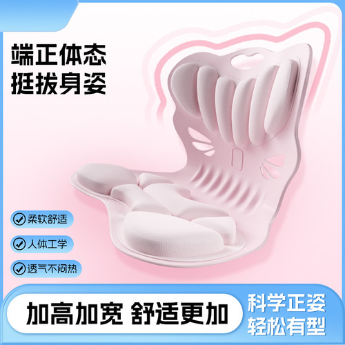护腰坐垫久坐神器办公室座椅腰靠靠垫腰部支撑人体工学床上靠背椅