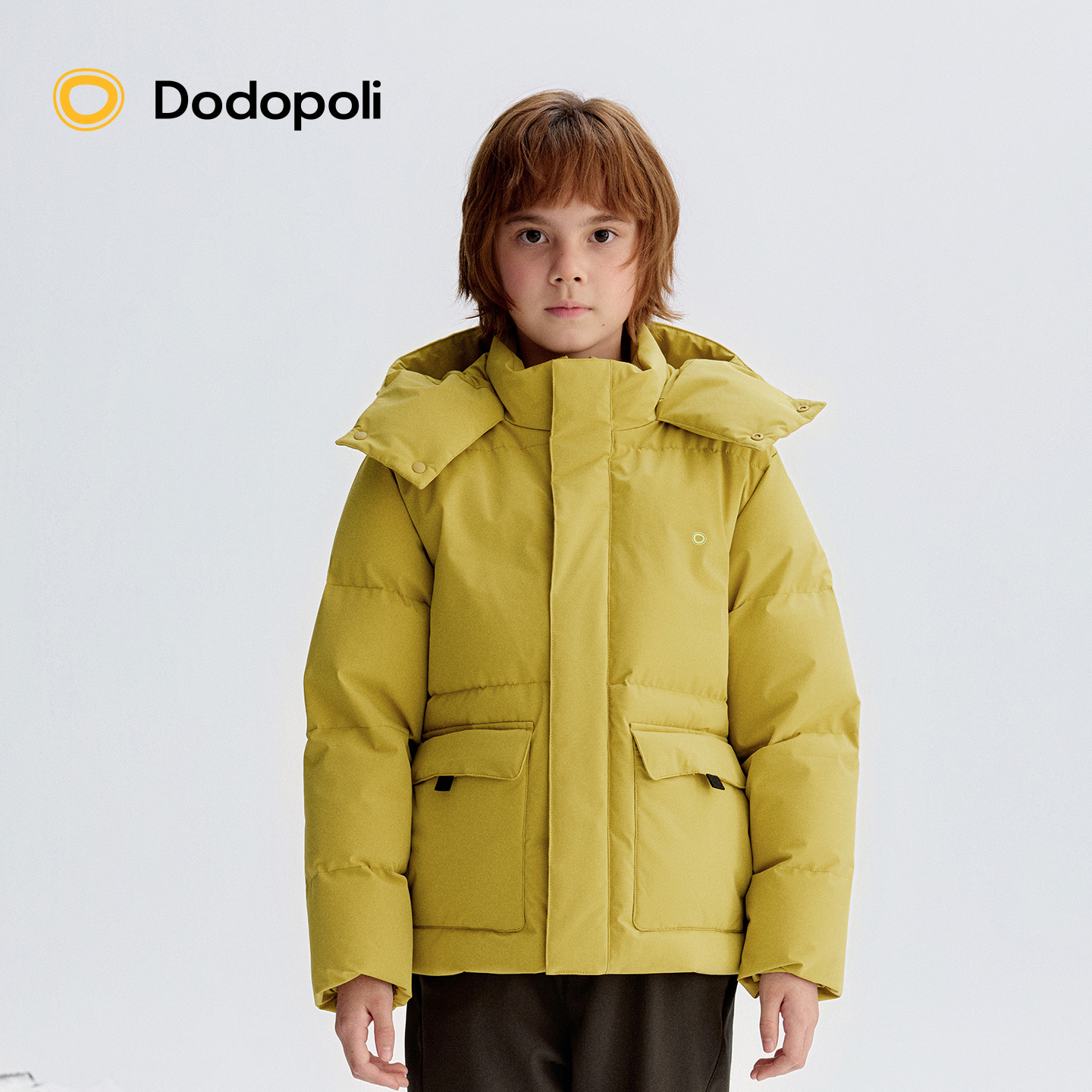 儿童户外防泼水羽绒服