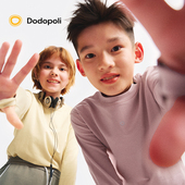 Dodopoli儿童德绒打底衫 长袖 T恤吸排保暖男女秋冬3A抗菌运动上衣