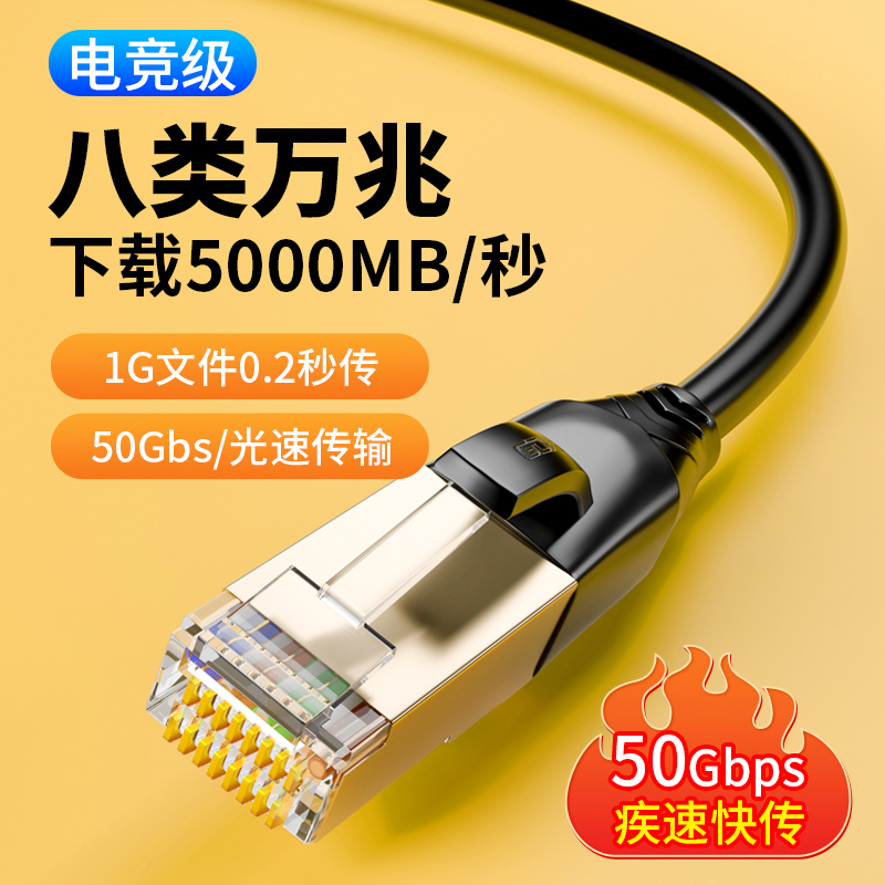 【八类万兆】电竞级网线