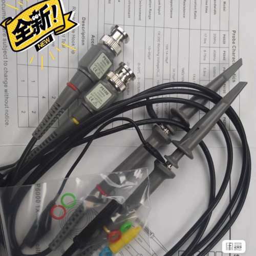 100Mhz P6100 示波器探头  (两条偏远议价