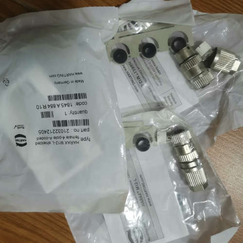 HARTING连接器M12-L A-coded浩亭连接器4-议价
