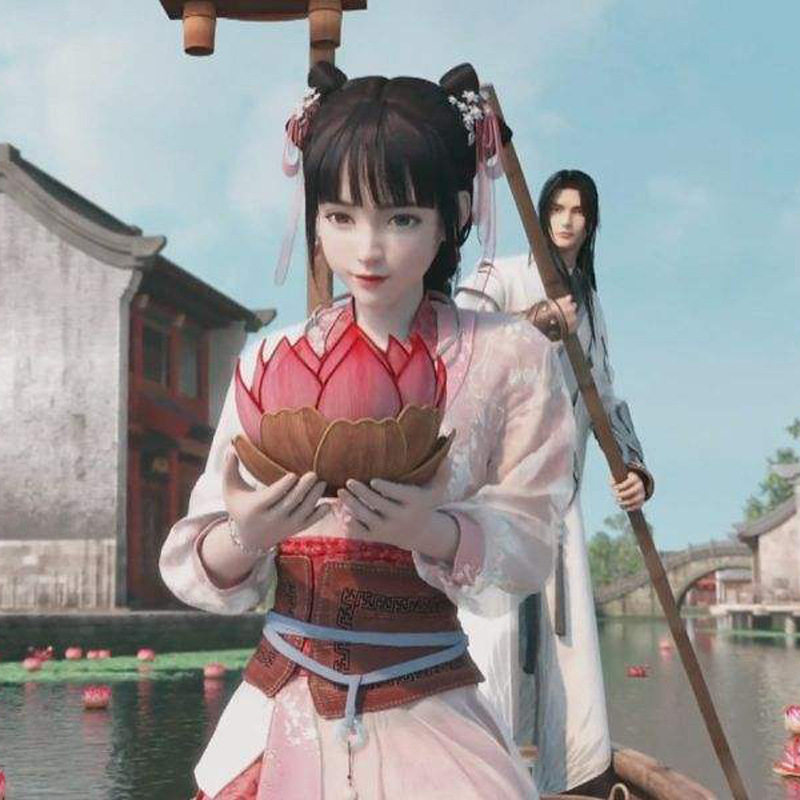 现货古装少年锦衣卫九公主朱延婍cos假发 古风汉服少女汉元素假发