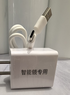【萤石专享】智能锁电池专用充电器Type-C套装 5V2A慢充 3C认证