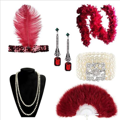 1920s Great Gatsby Party FlapperCostume Accessories Set