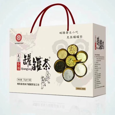 略阳荞麦面罐罐茶冲泡咸香油面茶