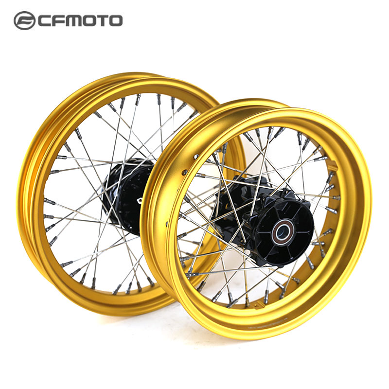 CFMOTO摩托车原厂配件春风800MT前后轮辋组合CF800-5钢圈辐条轮
