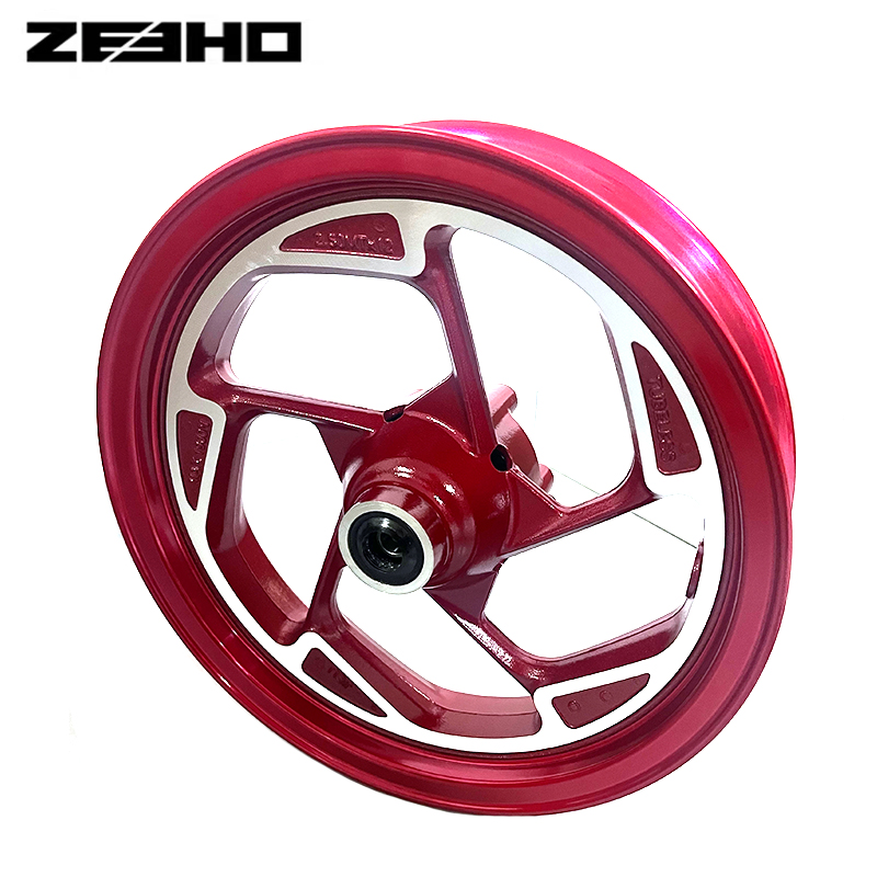 ZEEHO电动车原厂配件 极核AE4 AE5 AE8 前轮辋总成 前钢圈 前轮毂