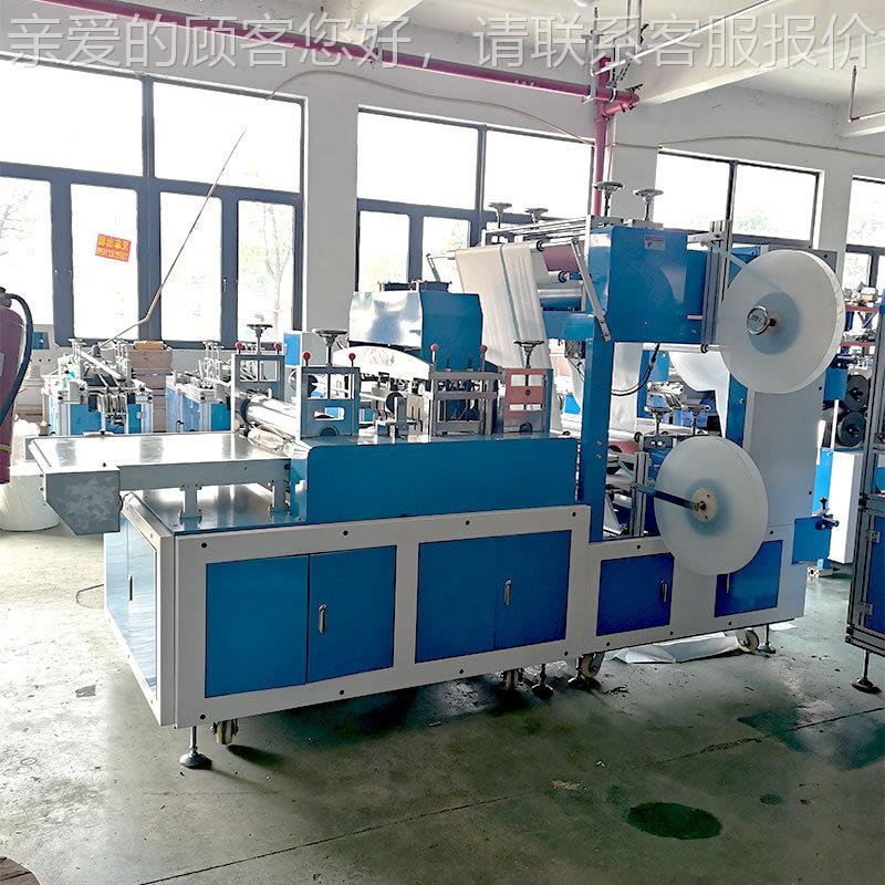 自动塑料防水靴套机一次 性塑料靴无纺布靴机套 脚全型靴套机防尘