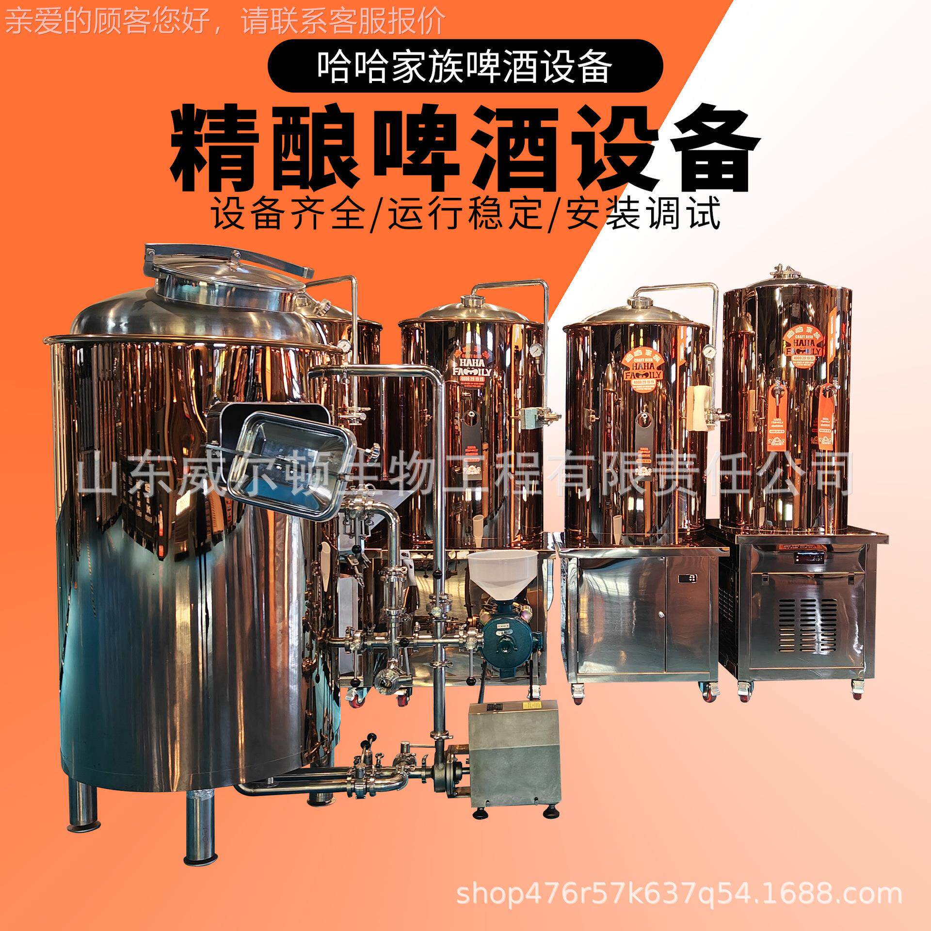 精酿啤DGM设工备 自助精酿啤酒售酒 酿酒设酒备源头厂 送机配方