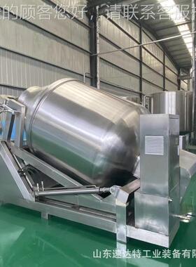 不锈钢全QPX自动真牛肉牛排大型滚揉机肉制品速腌快制入味加工设