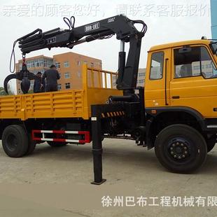 可重移動(dòng)小噸型隨車吊8液折SQ8ZA疊臂隨車起重機(jī)折疊壓臂車載起吊