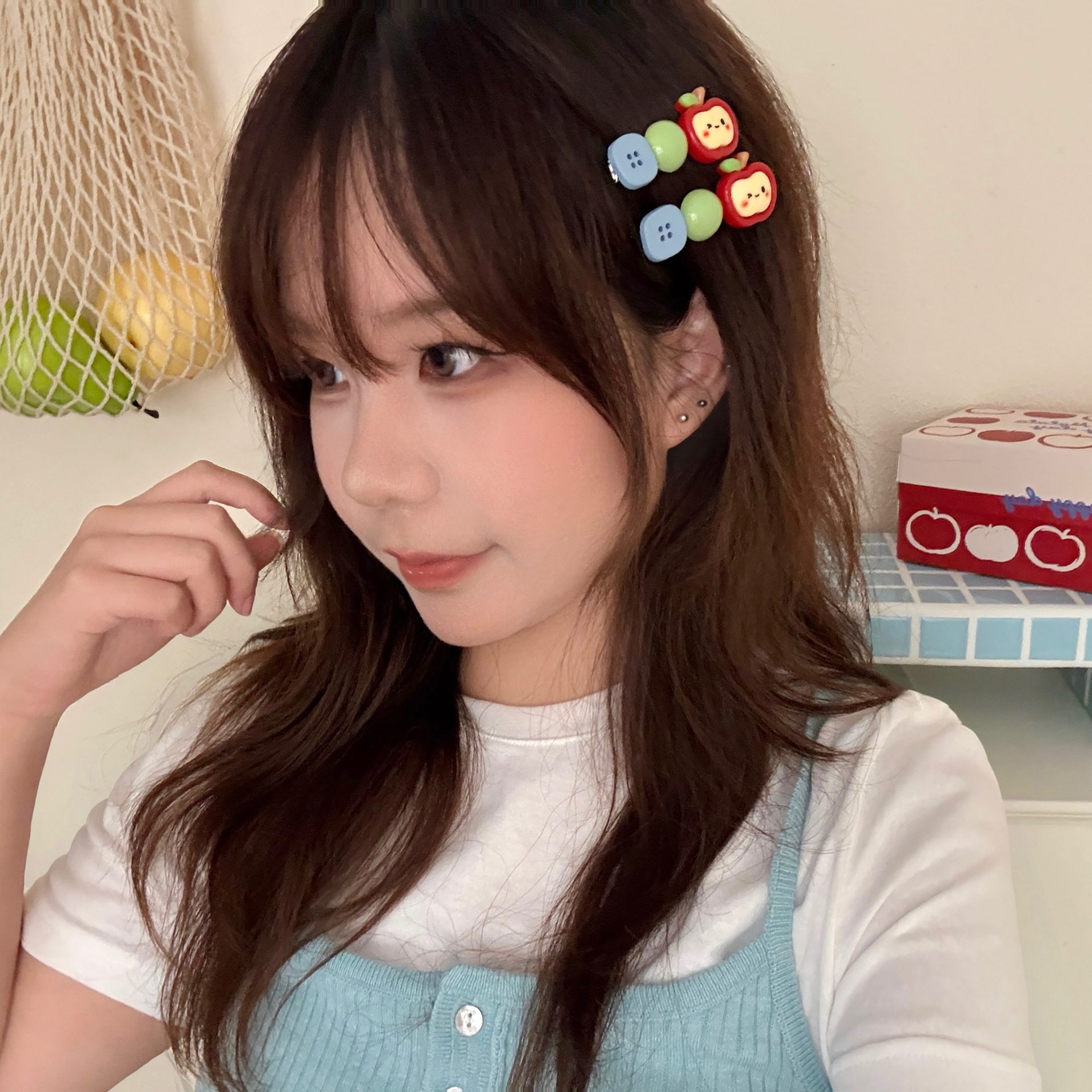 爱边夹少女刘海夹鸭嘴夹发饰气质