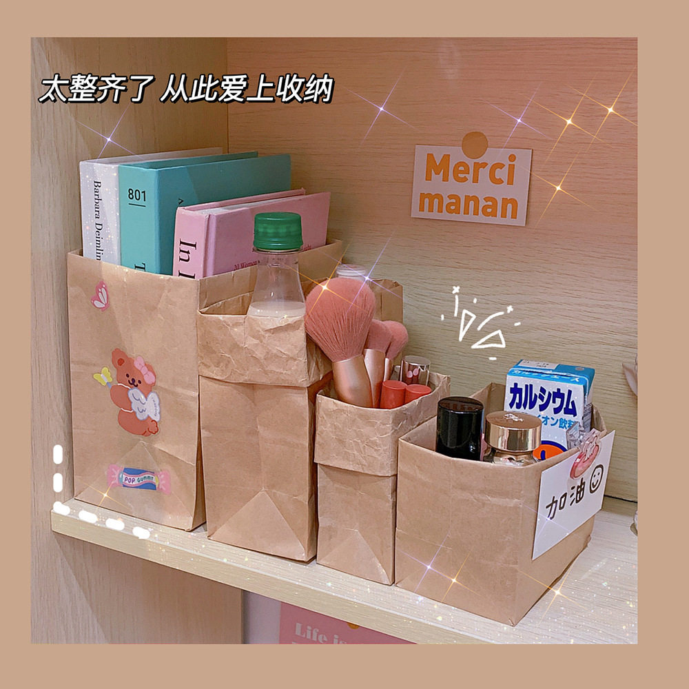 次性汉堡牛皮袋防油袋收纳储物袋
