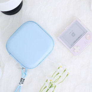 适用于百词斩1.0单词机2.7英寸单词学习机收纳盒 BCZ-Ace-1s便携收纳整理盒子搭配同色挂绳便携手提PU防水