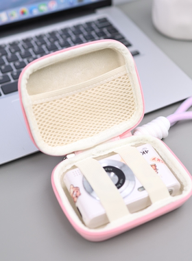 CCD相机收纳包适用富士尼康佳能索尼松下小型卡片机收纳硬壳缓震抗压便携防水防摔手拿斜跨单肩背相机保护套