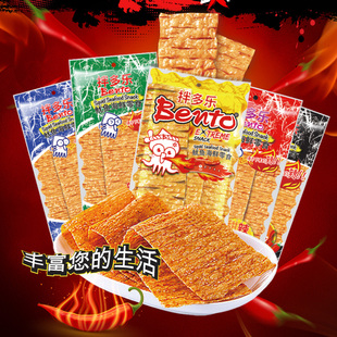 泰国进口拌多乐甜辣味鱿鱼片辣脆20gx6包