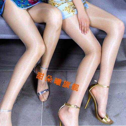 油光丝袜超细腻马油显瘦夏季水光袜油亮黑丝极光美腿少女大码胖MM