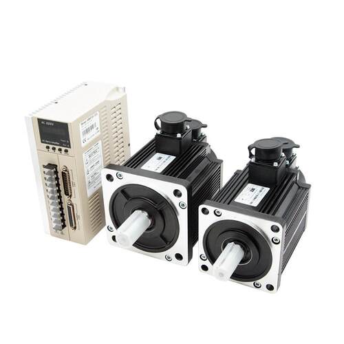 60/80/110/130交流伺服电机套装永磁同步马达驱动器200W400W/750W