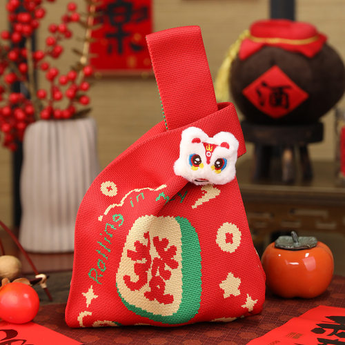 2026新款马年礼品袋创意国风手提袋生日礼物糖果包装点心礼盒袋子